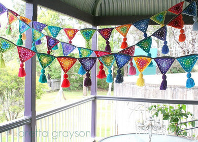 NEW for 2024 - Granny Triangle Bunting Workshop - Saturday 20th July 2024