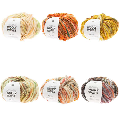Rico Creative - Wooly Waves - 6 Colours