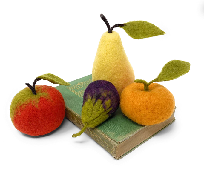 The Crafty Kit Company - Seasonal Fruit Needle Felting Kit