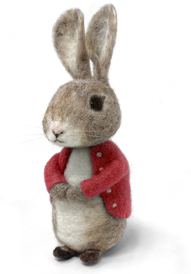 The Crafty Kit Company - Bertie Bunny Needle Felting Kit