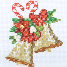 Load image into Gallery viewer, Christmas Bells - Cross Stitch Kit