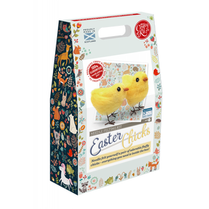 The Crafty Kit Company - Easter Chicks Needle Felting Kit