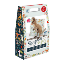 Load image into Gallery viewer, The Crafty Kit Company - Kangaroo &amp; Joey - Needle Felting Kit