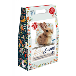 The Crafty Kit Company - Baby Bunny Needle Felting Kit