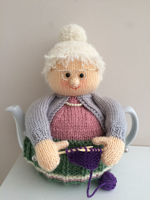 Nana- Knitted Tea Cosy Kit