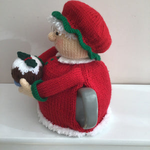 Mrs Claus - Knitted Tea Cosy Kit