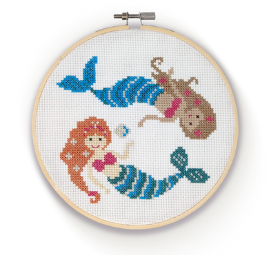 The Crafty Kit Company Cross Stitch - Mermaid