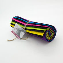 Load image into Gallery viewer, 6 &quot; Felt Pieces - Mini Rolls - Wool/Acrylic Mix