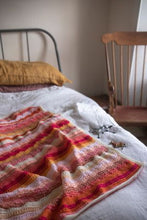 Load image into Gallery viewer, Knitted Blanket Kit - Peaches &amp; Cream