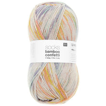 Load image into Gallery viewer, Rico Socks Bamboo Confetti 4 ply - 6 Colours