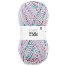 Load image into Gallery viewer, Rico Socks Bamboo Confetti 4 ply - 6 Colours