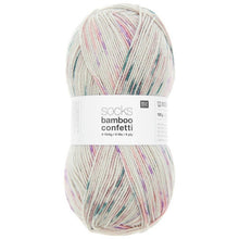 Load image into Gallery viewer, Rico Socks Bamboo Confetti 4 ply - 6 Colours