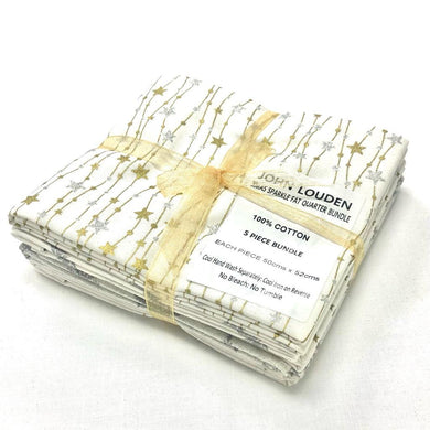 Christmas Fat Quarter Pack -  Sparkle - John Louden