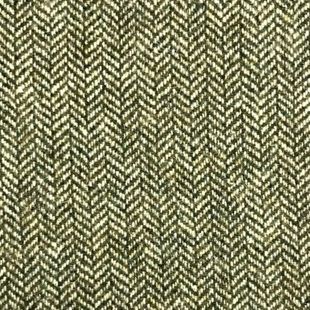 Wool Mix - Tweed - Olive