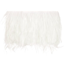 Load image into Gallery viewer, Fur Fabric - Long Pile Plush - White - Cut Piece