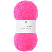 Load image into Gallery viewer, Rico Neon 4 ply Sock Wool - 2 Colours