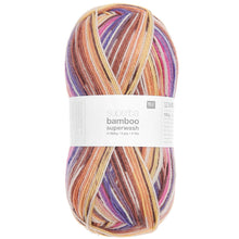 Load image into Gallery viewer, Rico Bamboo Rainbow 4 ply Sock Wool