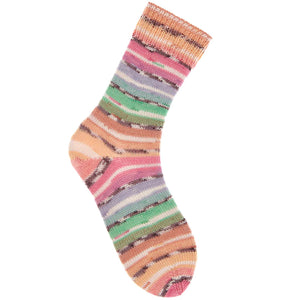 Rico Bamboo Rainbow 4 ply Sock Wool