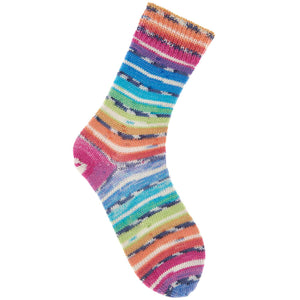 Rico Bamboo Rainbow 4 ply Sock Wool