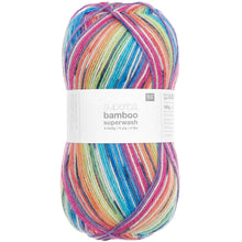 Load image into Gallery viewer, Rico Bamboo Rainbow 4 ply Sock Wool