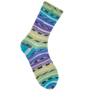 Rico Bamboo Rainbow 4 ply Sock Wool