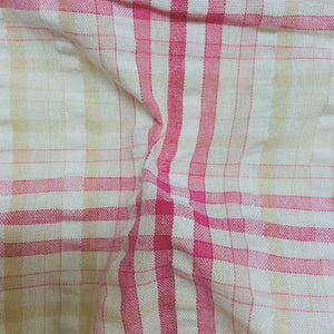 Seersucker 100% Cotton - Purple Check - SALE