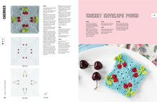 Load image into Gallery viewer, 3D Food and Drink Granny Squares, 30 patterns - Crochet