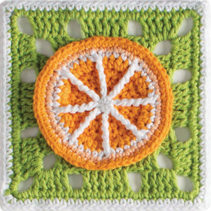 3D Food and Drink Granny Squares, 30 patterns - Crochet