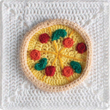 Load image into Gallery viewer, 3D Food and Drink Granny Squares, 30 patterns - Crochet