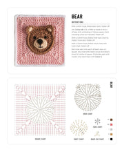 Load image into Gallery viewer, 3D Granny Squares Cards: 52 crochet cards for pop-up motifs