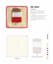 Load image into Gallery viewer, 3D Granny Squares Cards: 52 crochet cards for pop-up motifs