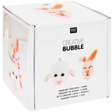 Load image into Gallery viewer, Rico Bubble Crochet Kit - Bunny &amp; Lamb
