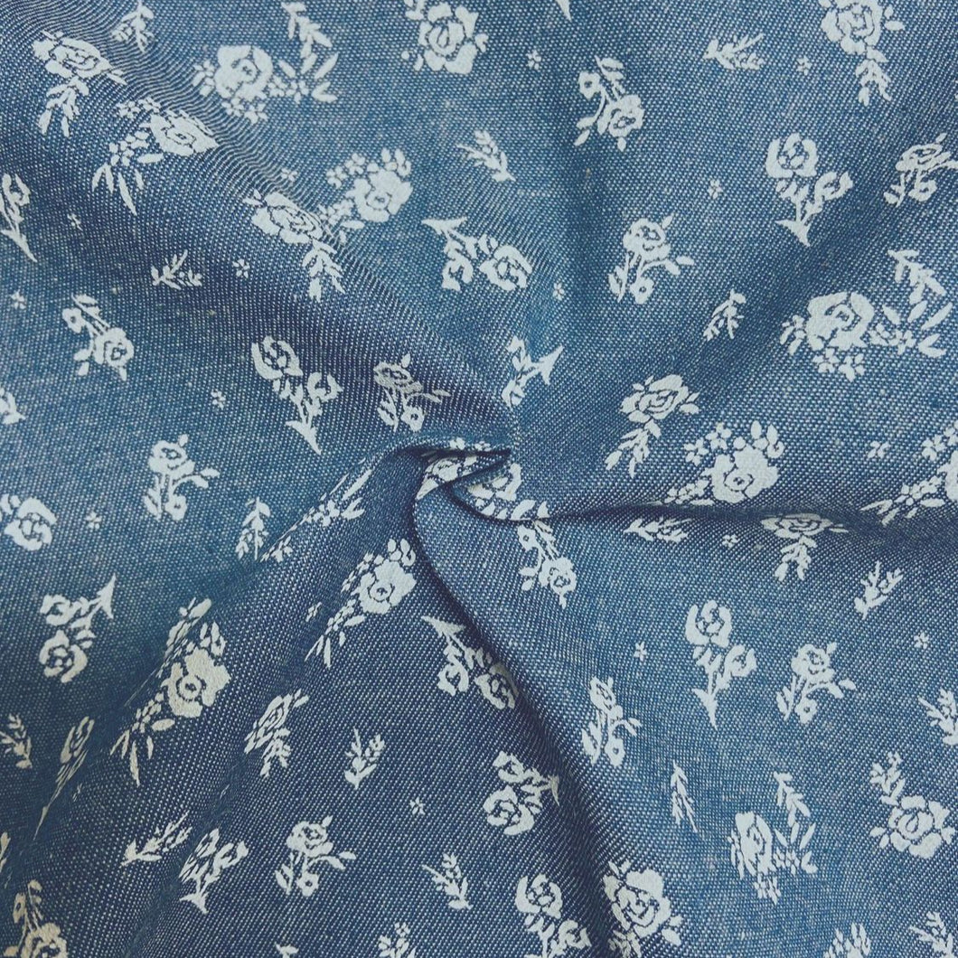 Chambray Denim - Rose
