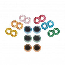 Safety Eyes x 3 Pairs - Changeable Colours - 6 to choose from