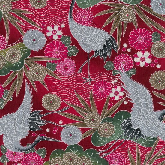 100% Cotton - Koko - Red
