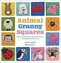 Load image into Gallery viewer, Crochet - Animal Granny Squares