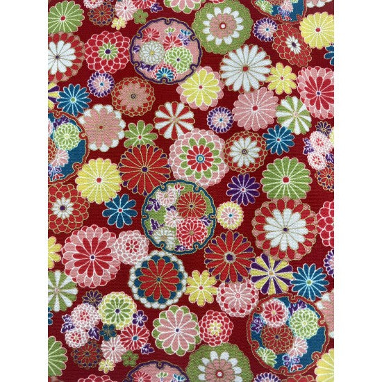 Oriental Floral - 100% Cotton