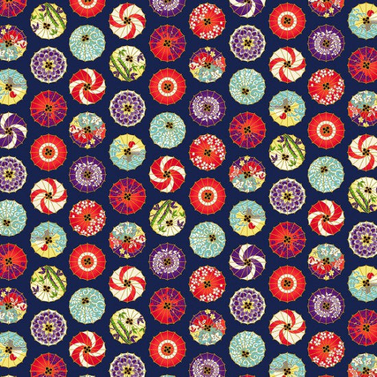 Oriental Circles - 100% Cotton