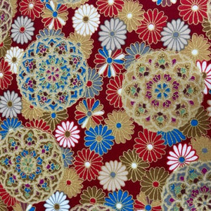 100% Cotton - Suda - Red