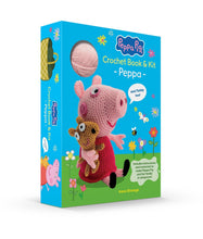 Load image into Gallery viewer, Peppa Pig Crochet Book &amp; Kit: Peppa (and Teddy too!)