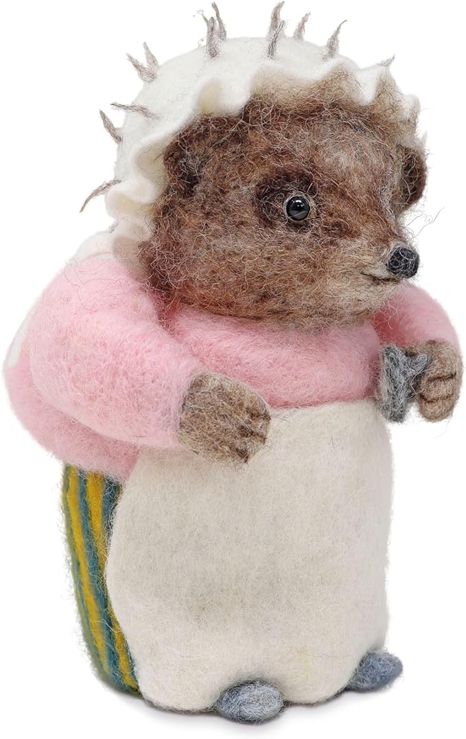 The Crafty Kit Company - Needle Felting Kit - Mrs Tiggy-Winkle Ironing