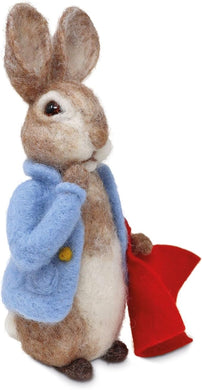 The Crafty Kit Company - Needle Felting Kit - Peter Rabbit & His Pocket Handkerchief