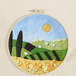 Needle Felting Frame Kit - Countryside