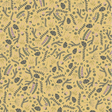 Botanicals by Lynette Anderson - Buttercup - 100% Cotton