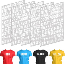 Load image into Gallery viewer, Iron on Letters  &amp; Numbers - 166 pieces
