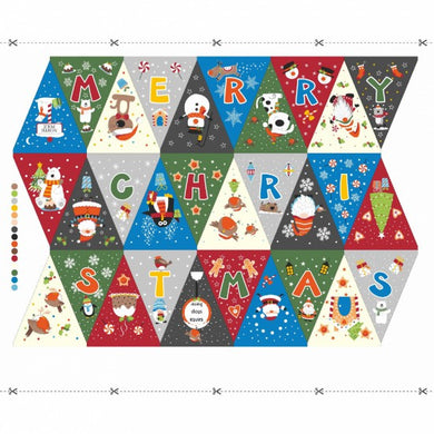 Christmas Bunting - 100% Cotton