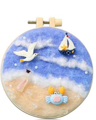 Needle Felting Frame Kit - Seaside