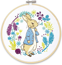 Load image into Gallery viewer, The Crafty Kit Company - Embroidery Kit - Peter Rabbit Plans His Next Adventure