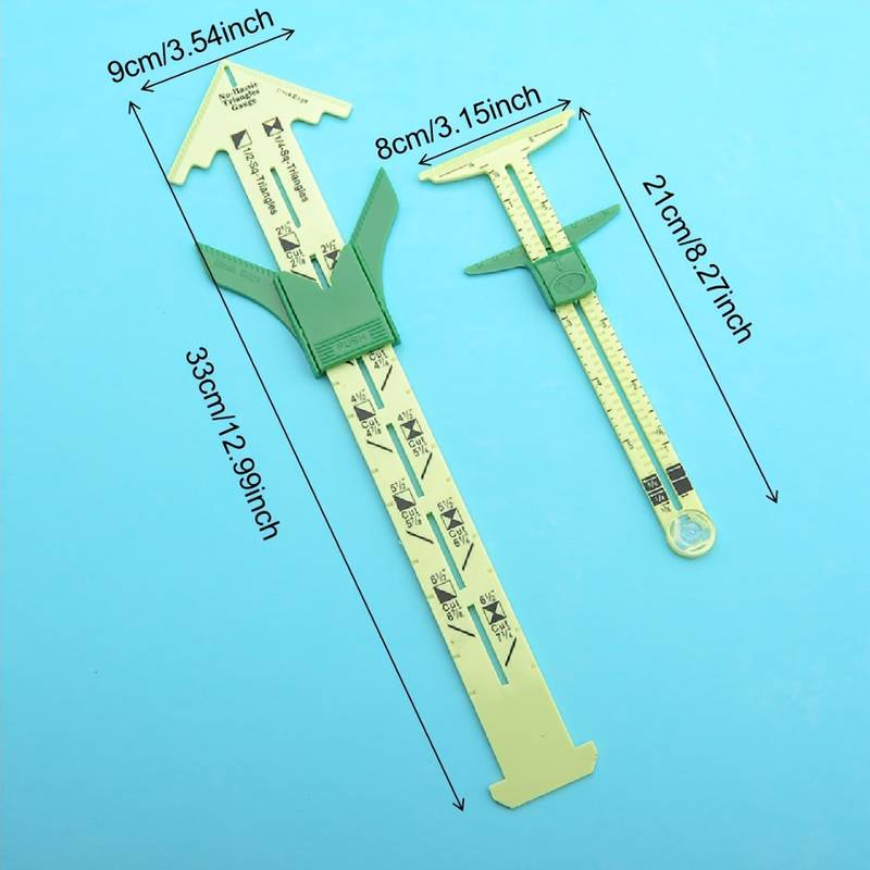 Hem/Seam Allowance Gauge