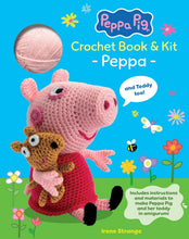 Load image into Gallery viewer, Peppa Pig Crochet Book &amp; Kit: Peppa (and Teddy too!)